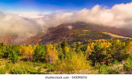 Low Clouds On Mountain Voras (Kaimaktsalan) Greece