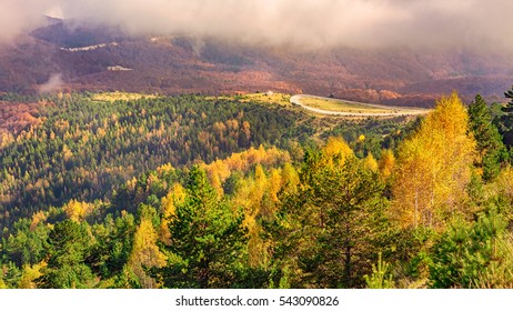 Low Clouds On Mountain Voras (Kaimaktsalan) Greece