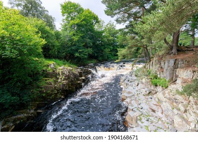 Low Force Waterfall, Bowlees Tees Valley, County Durham