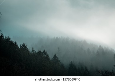 Low Hanging Clouds Fog Mountains Top Stock Photo 1578069940 | Shutterstock