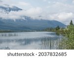 Low Hanging Clouds over Talbot Lake