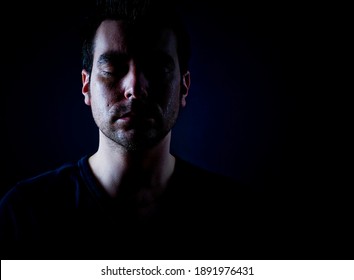 293 Photo/black man eyes closed studio Images, Stock Photos & Vectors ...