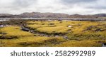 Low tide at Badnabay on the shore of Loch Laxford and at the NC500 in north-west Scotland.