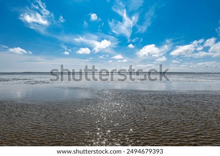 Similar – Image, Stock Photo On the Wadden Sea