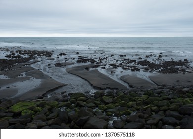 Low Tide Patterns In New Plymouth, NZ