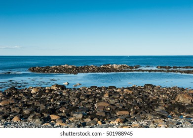 Low Tide In York, Maine