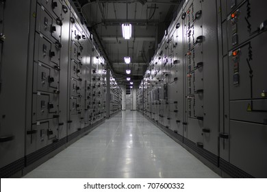 Low Voltage Switchgear At Power Plant