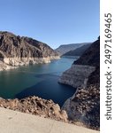 Low water levels in Lake Mead