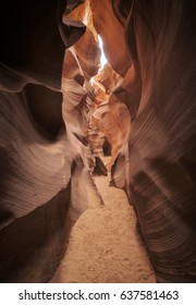 Lower Antelope Canyon Located Near Grand Canyon, Page, Arizona