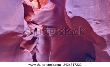 lower antelope canyon in the morning