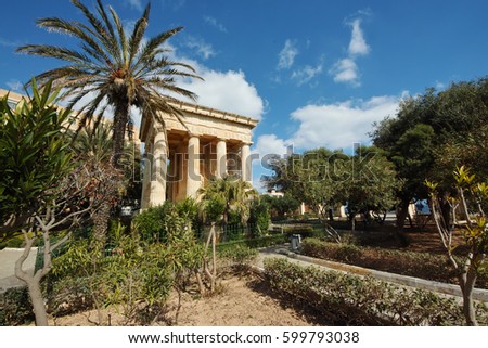 Lower Barrakka Gardens, Valletta, Malta