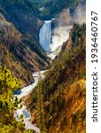 Lower Falls at Grand Canyon of the Yellowstone