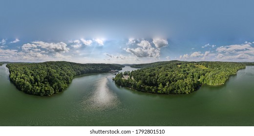 180°pano Of Lower Hudson Valley