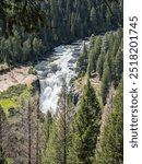 Lower Mesa Falls, Caribou- Targhee National Forest 