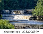 Lower Tahquamenon falls in the Upper Peninsula of Michigan