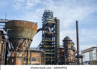 The Lower Vitkovice Steel Factory.