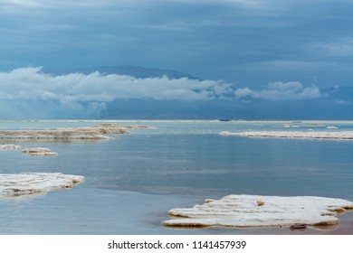 Lowest Salty Lake In World Below Sea Level Dead Sea, Perfect Place For Medical Treatments, Climatotherapy, Thalassotherapy And Heliotherapy.