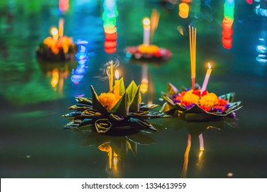 Monks Loy Krathong Images Stock Photos Vectors Shutterstock