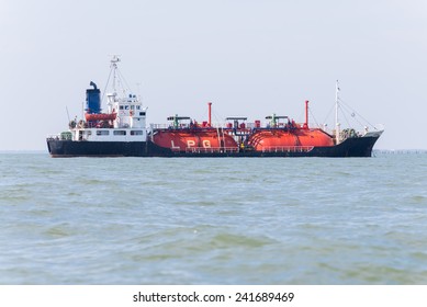 LPG Gas Tanker Ship Transportation