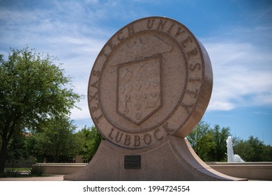 Lubbock, Texas - June 5, 2021: Texas Tech University Seal