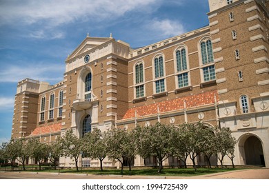 Lubbock, Texas - June 5, 2021: Texas Tech University NCAA Football Jones ATT Stadium Building Exterior