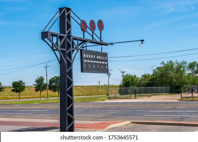 Lubbock, TX, USA - April 28, 2019: The Buddy Holly Center