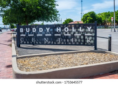 Lubbock, TX, USA - April 28, 2019: The Buddy Holly Center