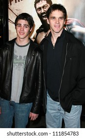 Luc Robitaille And Son Steven At The Los Angeles Premiere Of 