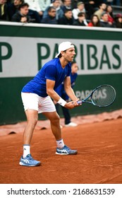 Lucas Pouille Of France During The French Open, Grand Slam Tennis Tournament On May 24, 2022 At Roland-Garros Stadium In Paris, France.