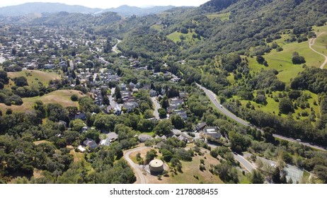 Lucas Valley Hills And Trees Marin County