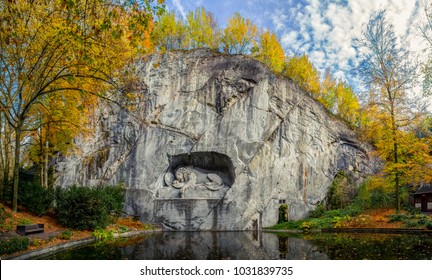 Lucerne Dying Lion Monument, Switzerland