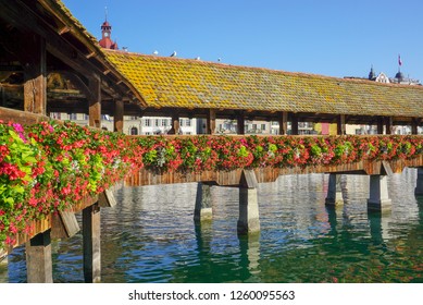 Kapellbrücke, Lucerne, Switzerland