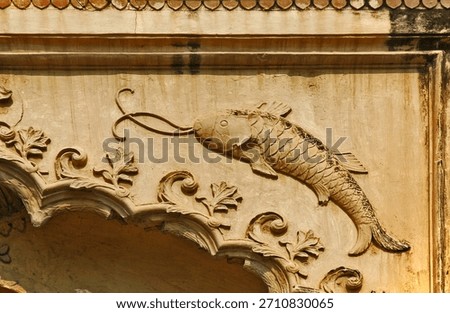 lucknow, the Bara Imambara complex, an imposing historical and religious building, Uttar Pradesh, India