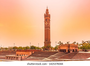 Lucknow City  And Clock Tower, India