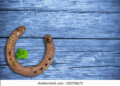 Lucky Charms, Wooden Background