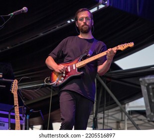 Lucy Dacus Performs In Concert At Andalucia Big Festival By Mad Cool Festival On September 8, 2022 In Malaga, Spain