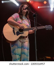 Lucy Dacus Performs In Concert At Andalucia Big Festival By Mad Cool Festival On September 8, 2022 In Malaga, Spain