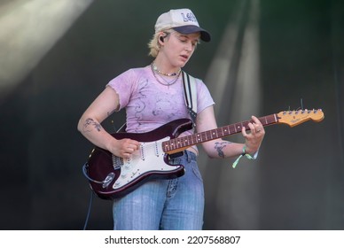 Lucy Dacus Performs In Concert At Andalucia Big Festival By Mad Cool Festival On September 8, 2022 In Malaga, Spain