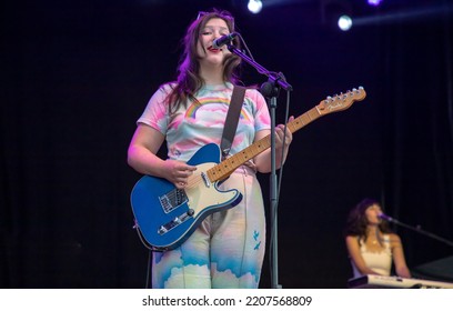 Lucy Dacus Performs In Concert At Andalucia Big Festival By Mad Cool Festival On September 8, 2022 In Malaga, Spain