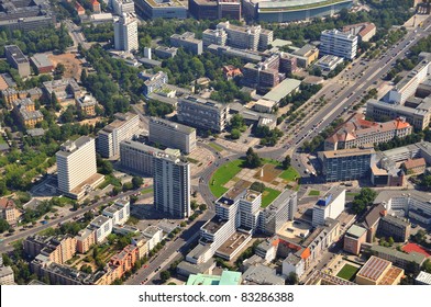 Luftbild, Berlin, Ernst Reuter Platz