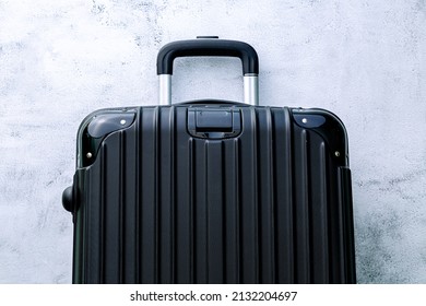 Luggageblack Suitcase Set On White Background Stock Photo 2132204697 ...