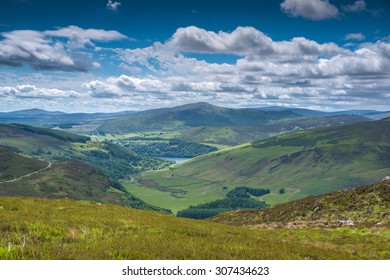 Luggala Valley In Wicklow Mountains