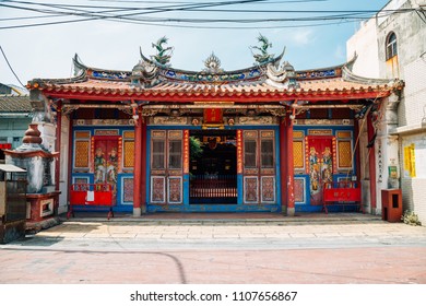 Lukang, Taiwan - May 5, 2018 : Kinmen Hall Temple