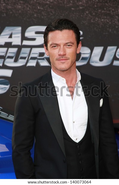 Luke Evans Fast Furious 6 Los Stock Photo Edit Now 140073064