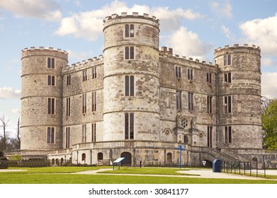 Lulworth Castle, Dorset, England