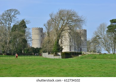 Lulworth Castle In Dorset, England