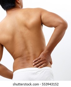 Lumbar Muscle Inflammation Man