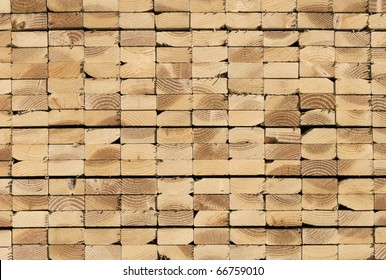 Lumber Waiting For Delivery