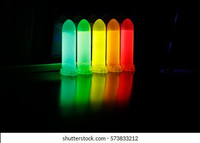 Luminescence Of Aqueous Solution Of Quantum Dots