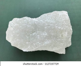 A Lump Of Alum Crystal. Alum Is A Very Good Chemical Compound That Is Used As A Medicine And For Beauty Treatment.